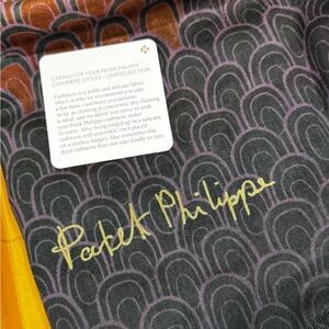 Brand new Patek Philippe limited edition Cashmere Stole scarf